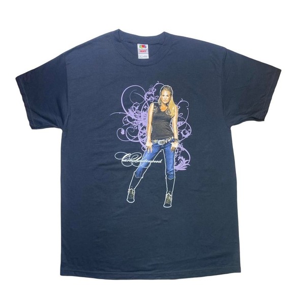 Vintage 2000s Carrie Underwood concert‎ tour country music shirt XL - Picture 4 of 6